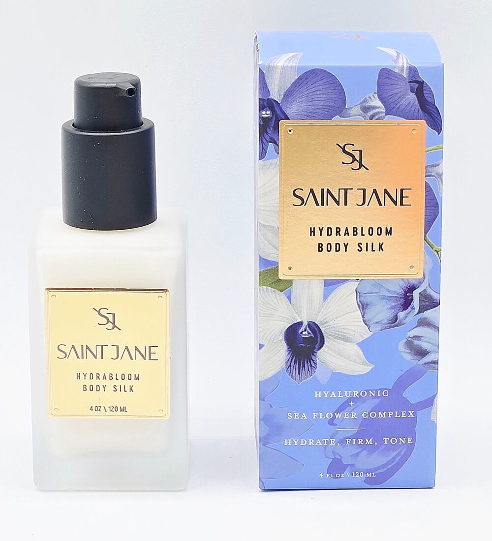 Saint Jane Hydrabloom Body Silk 4oz Hydrating Firming Moisturizer